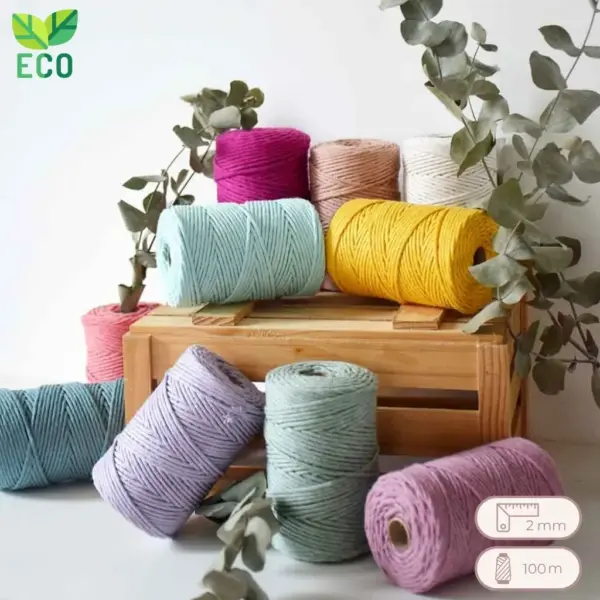 Hilo macramé 2mm