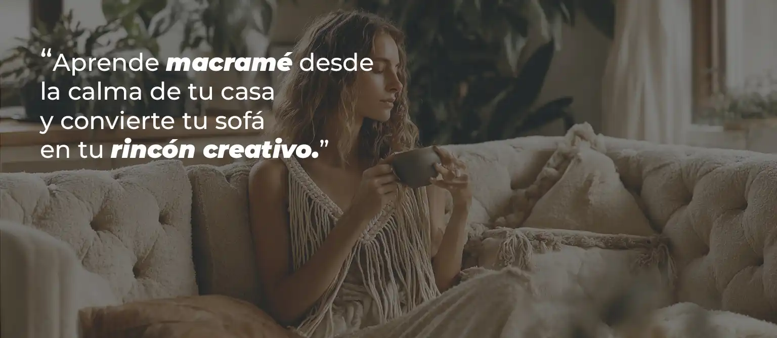 Academia de macramé online con acompañamiento real en FS LOOP